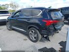 2021 Hyundai Santa Fe Sel Черный vin: 5NMS64AJ1MH343458