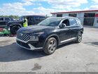 2021 Hyundai Santa Fe Sel Черный vin: 5NMS64AJ1MH343458