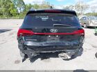 2021 Hyundai Santa Fe Sel Черный vin: 5NMS64AJ1MH343458