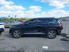 2021 Hyundai Santa Fe Sel Черный vin: 5NMS64AJ1MH343458