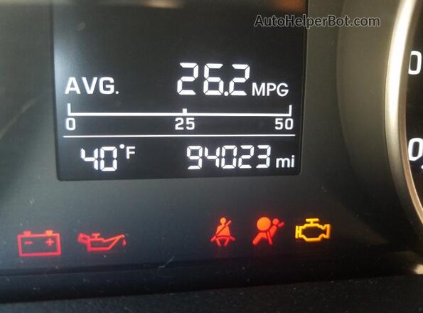 5NPD74LF7HH126052 2017 HYUNDAI ELANTRA Red Vista del salpicadero