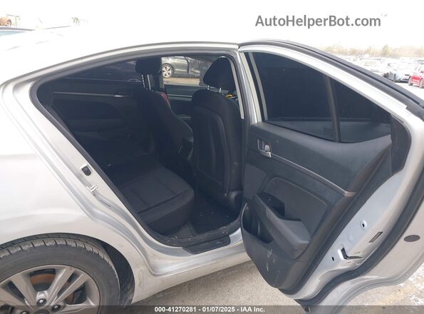 5NPD84LF8JH378573 2018 HYUNDAI ELANTRA Silver Vista de la etiqueta del VIN