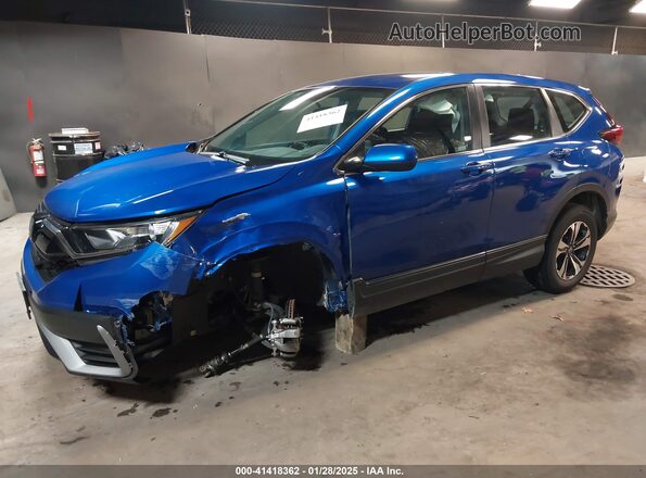 7FARW2H72ME031264 2021 HONDA CR-V Синий Вид спереди