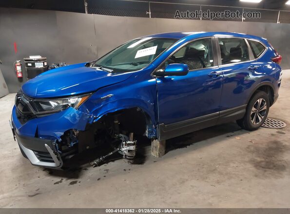7FARW2H72ME031264 2021 HONDA CR-V Синий Передняя левая четверть