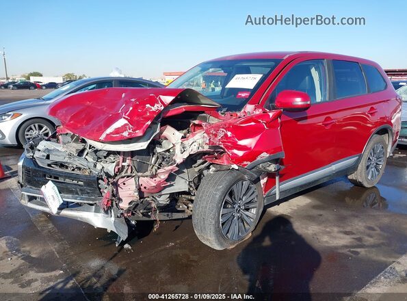 JA4AD3A34KZ042599 2019 MITSUBISHI OUTLANDER Burgundy Przód lewy