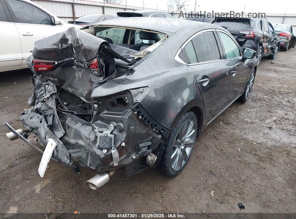 JM1GL1VM6M1603347 2021 MAZDA 6 Серый Задняя правая четверть