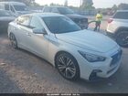 2021 Infiniti Q50 Sensory White vin: JN1EV7CP6MM701409