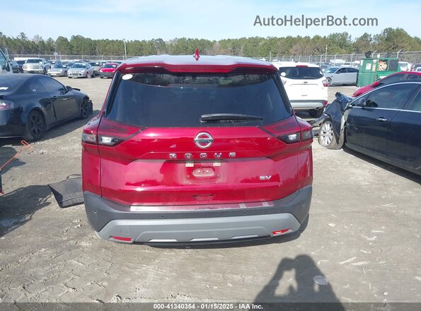 JN8AT3BA6MW007836 2021 NISSAN ROGUE Red 