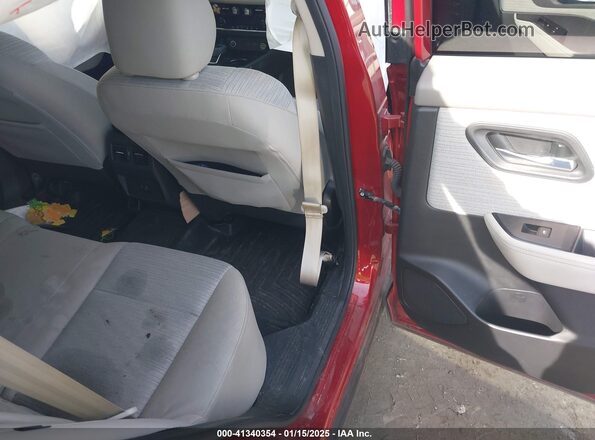 JN8AT3BA6MW007836 2021 NISSAN ROGUE Red Widok naklejki z numerem VIN