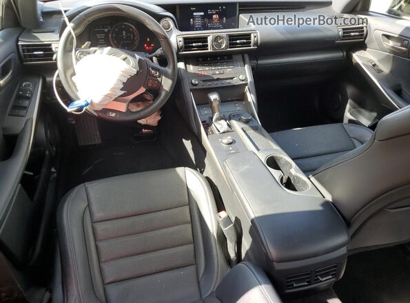 JTHBA1D21K5085703 2019 LEXUS IS Серебряный Вид панели приборов