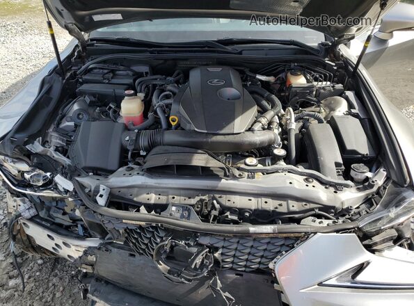 JTHBA1D21K5085703 2019 LEXUS IS Серебряный Вид задней части салона