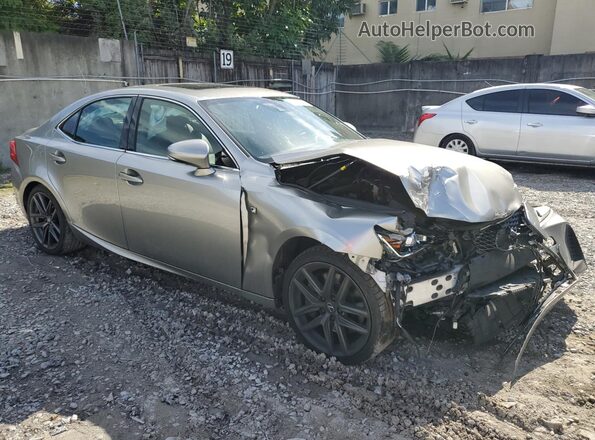 JTHBA1D21K5085703 2019 LEXUS IS Серебряный Передняя правая четверть