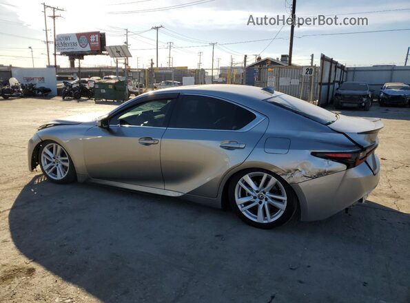 JTHCA1D29M5113500 2021 LEXUS IS Серебряный Задняя левая четверть