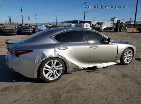 JTHCA1D29M5113500 2021 LEXUS IS Серебряный Задняя правая четверть