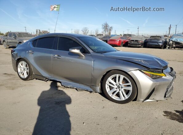 JTHCA1D29M5113500 2021 LEXUS IS Серебряный Передняя правая четверть