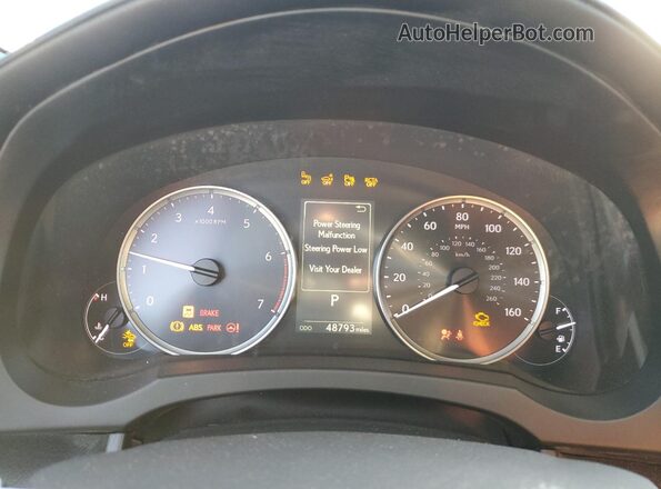 JTHCA1D29M5113500 2021 LEXUS IS Серебряный Вид щитка приборов