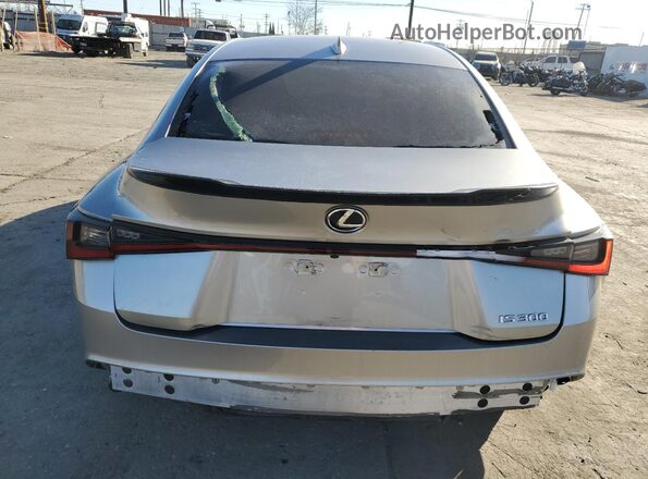 JTHCA1D29M5113500 2021 LEXUS IS Серебряный Вид сзади