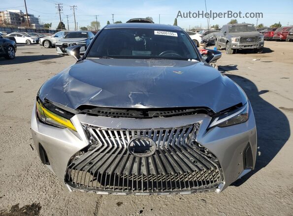JTHCA1D29M5113500 2021 LEXUS IS Серебряный Вид спереди