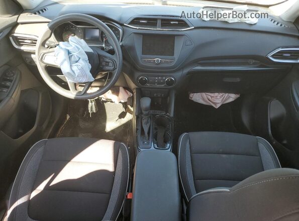 KL79MMS22MB140365 2021 CHEVROLET TRAILBLAZER Burgundy Widok deski rozdzielczej