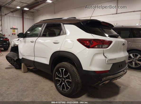 KL79MVSL7MB093249 2021 CHEVROLET TRAILBLAZER White Tył lewy