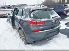 2018 Hyundai Elantra Gt   Gray vin: KMHH35LE1JU020357