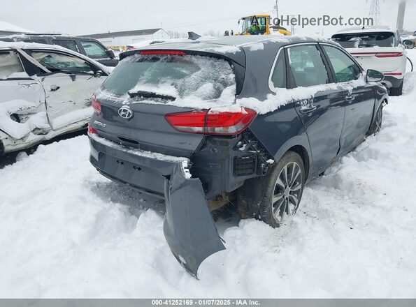KMHH35LE1JU020357 2018 HYUNDAI ELANTRA GT Gray უკანა მარჯვენა