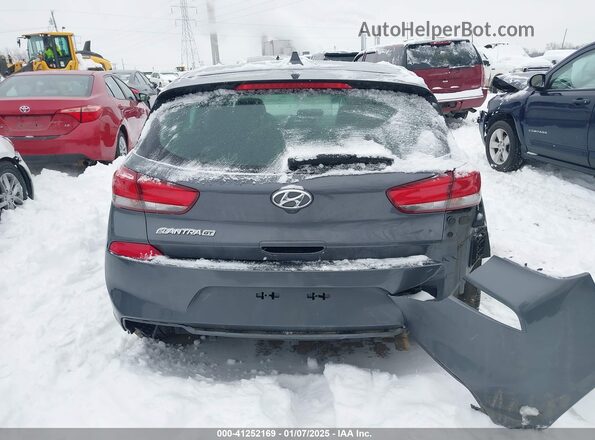 KMHH35LE1JU020357 2018 HYUNDAI ELANTRA GT Gray 