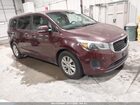 2016 Kia Sedona Lx Burgundy vin: KNDMB5C10G6121308