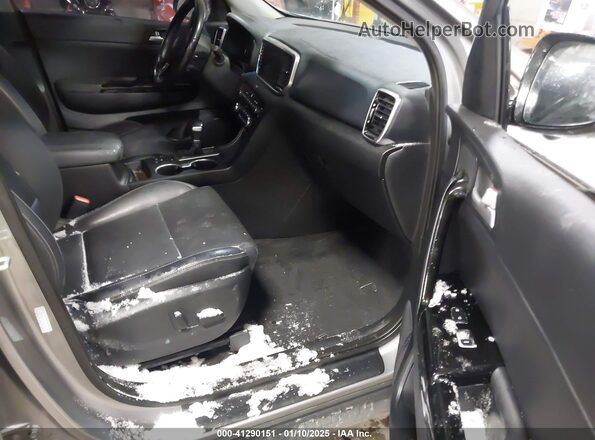 KNDPNCACXL7634633 2020 KIA SPORTAGE Gray Vista interior delantera