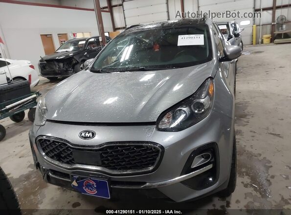 KNDPNCACXL7634633 2020 KIA SPORTAGE Gray Vista del salpicadero