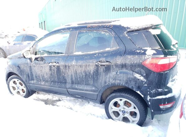 MAJ6S3GL8MC429709 2021 FORD ECOSPORT Черный Задняя левая четверть