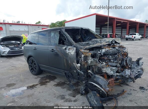 SALGS2RE2JA391496 2018 LAND ROVER RANGE ROVER Black Przód prawy