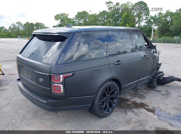 SALGS2RE2JA391496 2018 LAND ROVER RANGE ROVER Black Tył prawy