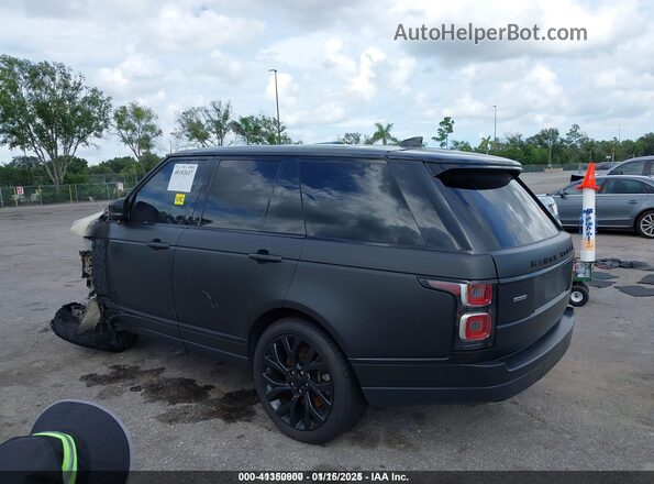 SALGS2RE2JA391496 2018 LAND ROVER RANGE ROVER Black Tył lewy