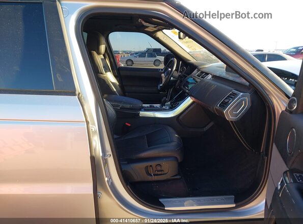 SALWR2RU8KA863989 2019 LAND ROVER RANGE ROVER SPORT Серебряный Вид салона спереди