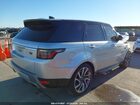 2019 Land Rover Range Rover Sport Hse Mhev Серебряный vin: SALWR2RU8KA863989