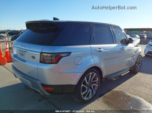 SALWR2RU8KA863989 2019 LAND ROVER RANGE ROVER SPORT Серебряный Задняя правая четверть