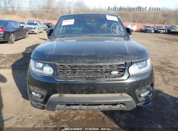 SALWV2FV0HA168648 2017 LAND ROVER RANGE ROVER SPORT Black Սարքավորումների վահանակի տեսք