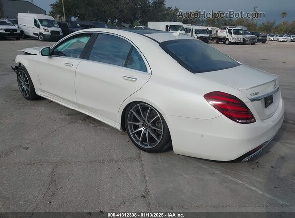WDDUG8DB3KA433869 2019 MERCEDES-BENZ S White Tył lewy