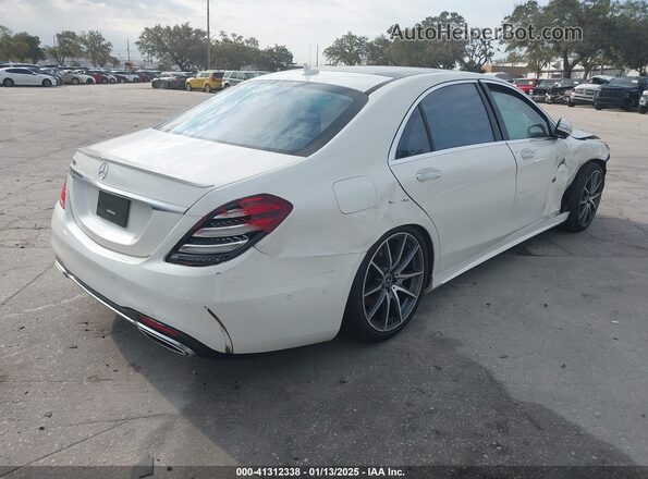 WDDUG8DB3KA433869 2019 MERCEDES-BENZ S White Tył prawy