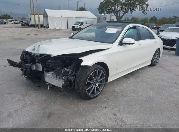 WDDUG8DB3KA433869 2019 MERCEDES-BENZ S White Przód lewy