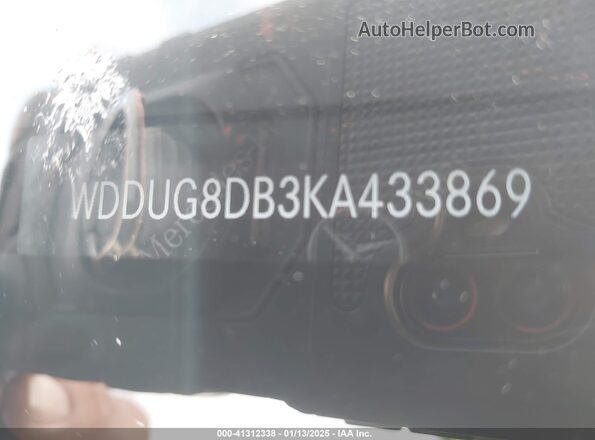 WDDUG8DB3KA433869 2019 MERCEDES-BENZ S White Widok komory silnika