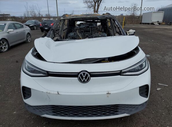 WVGUNPE2XNP072467 2022 VOLKSWAGEN ID.4 Белый Вид спереди