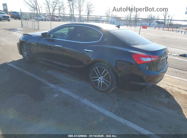 ZAM57XSA8J1293170 2018 MASERATI GHIBLI Black Задня ліва чверть