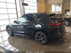 2022 Alfa Romeo Stelvio Veloce Ti Awd Черный vin: ZASPAKBN6N7D28612