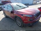 2018 Jeep Cherokee Latitude Plus 4x4 Красный vin: 1C4PJMLB5JD609675