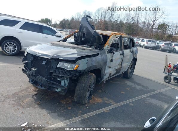 1C4RJEBG6HC819813 2017 JEEP GRAND CHEROKEE Серый Передняя левая четверть