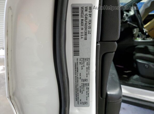 1C4RJFAG5MC690108 2021 JEEP GRAND Белый Вид наклейки с VIN-кодом