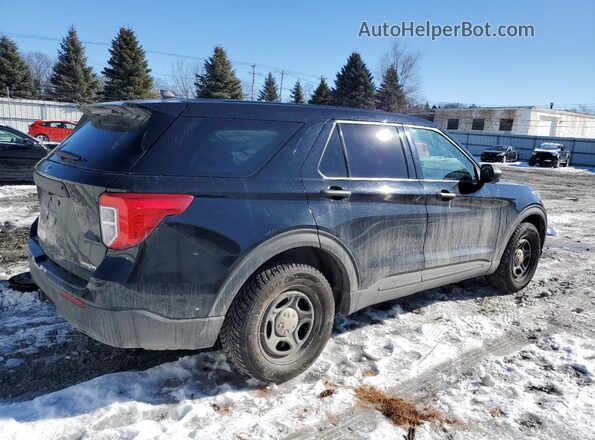 1FM5K8AB6MGA06831 2021 FORD FORD EXPLORER Черный Задняя правая четверть