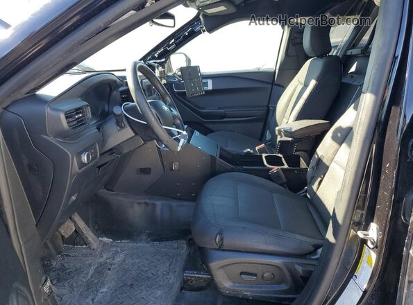 1FM5K8AB6MGA06831 2021 FORD FORD EXPLORER Черный Вид салона спереди